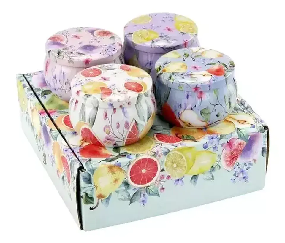 Pack Velas Perfumadas con Flores Secas – Rosa 🌸 2