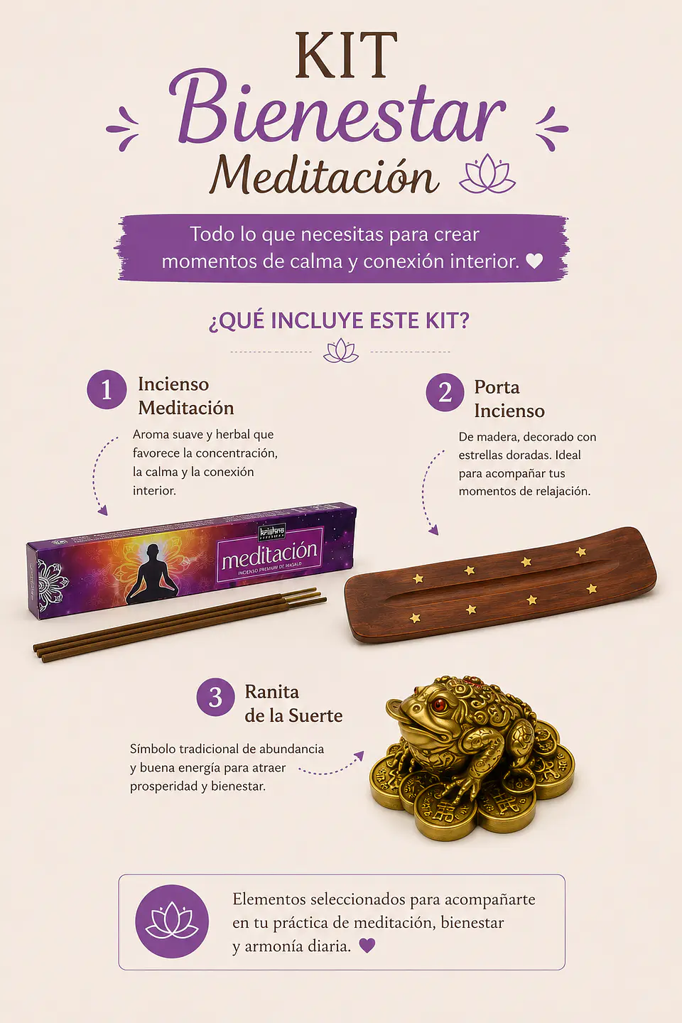 Kit Bienestar Meditación 3