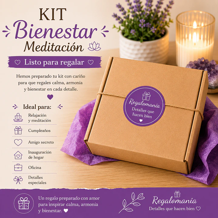 Kit Bienestar Meditación 4