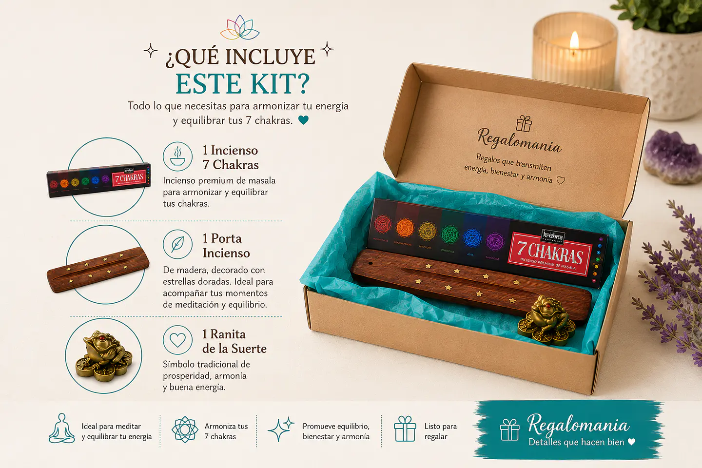 Kit Equilibrio 7 Chakras 2