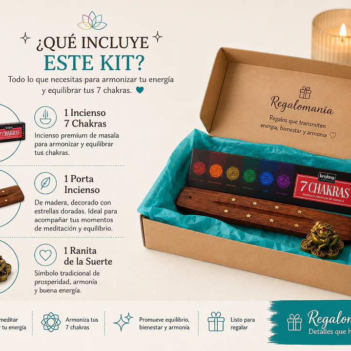 Kit Equilibrio 7 Chakras 2