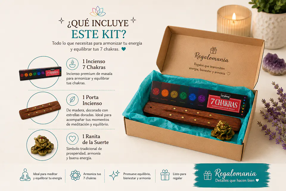 Kit Equilibrio 7 Chakras 2