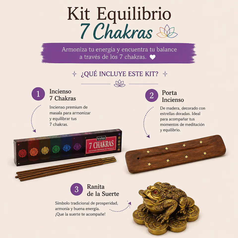 Kit Equilibrio 7 Chakras 3