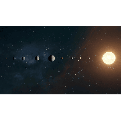 Recorrer los planetas