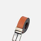 CORREA REVERSIBLE DE CUERO LISO Look - Miniatura 2