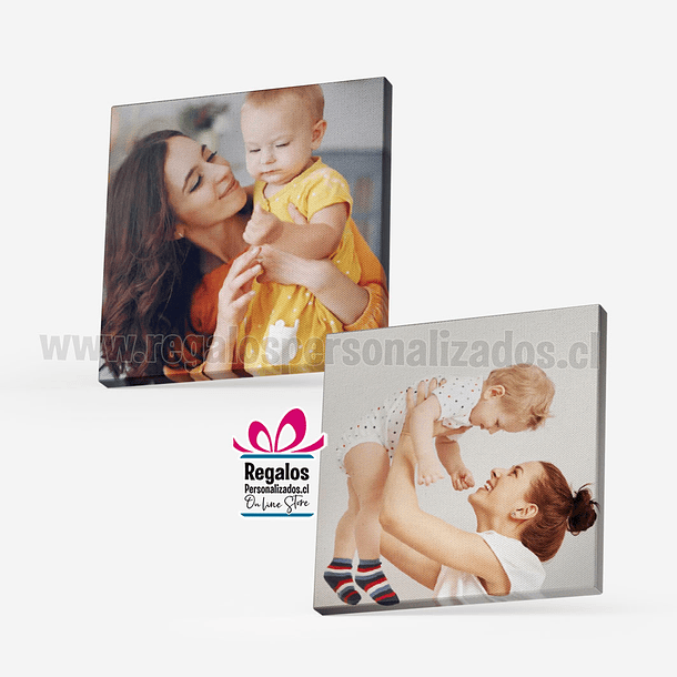 Foto tela Duo 20x20 personalizadas