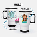 Mug térmico diseño Odontologa 2