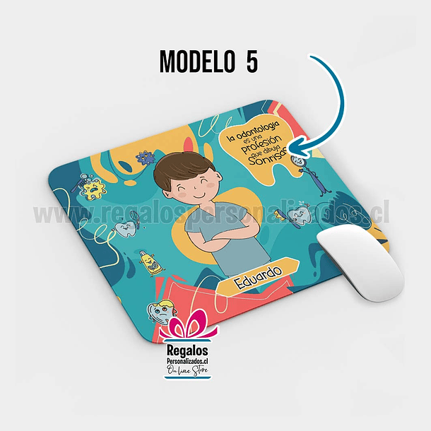 Mouse pad diseño odontólogo 6