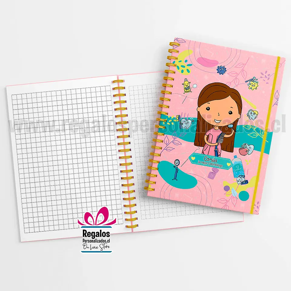 Cuaderno diseño Odontóloga 1