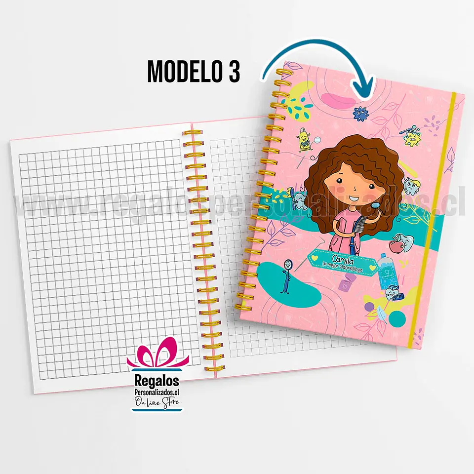 Cuaderno diseño Odontóloga 4
