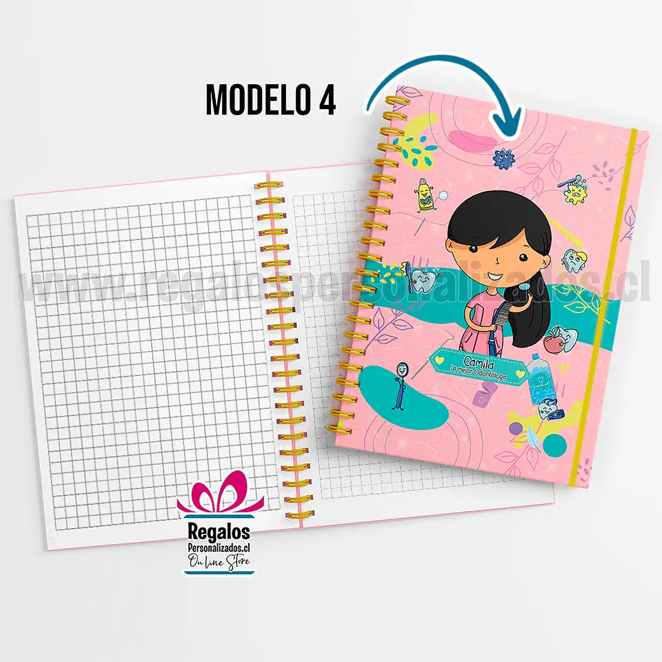 Cuaderno diseño Odontóloga 5