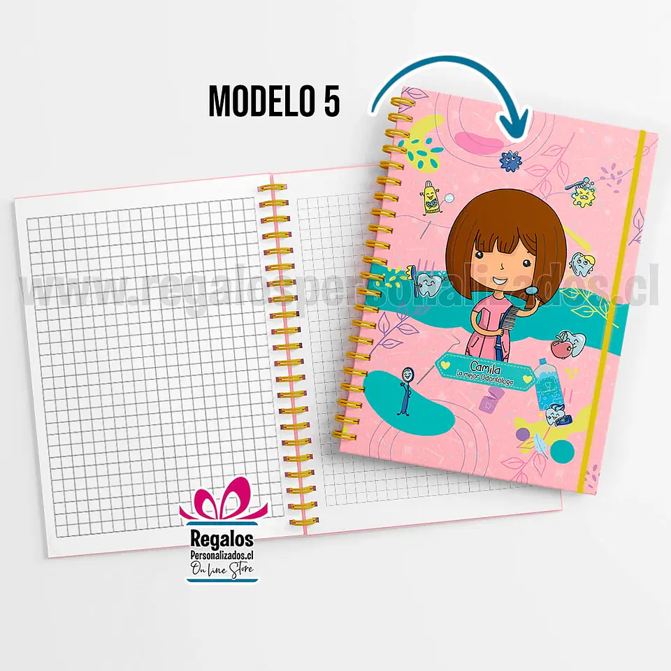 Cuaderno diseño Odontóloga 6