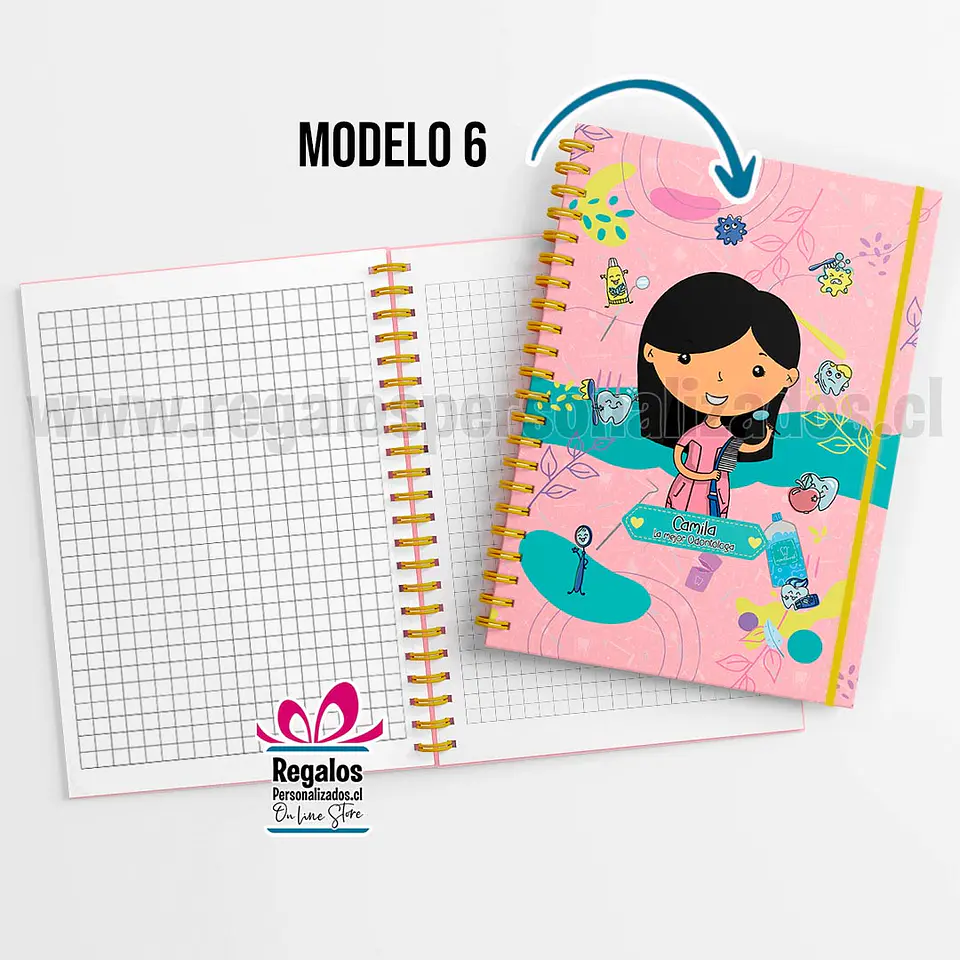 Cuaderno diseño Odontóloga 7