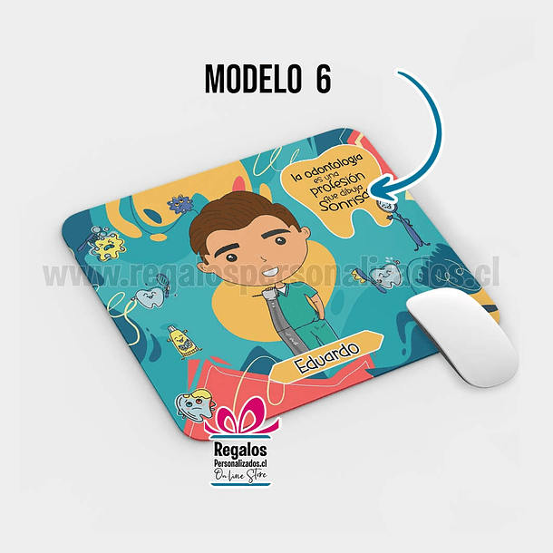 Mouse pad diseño odontólogo 7