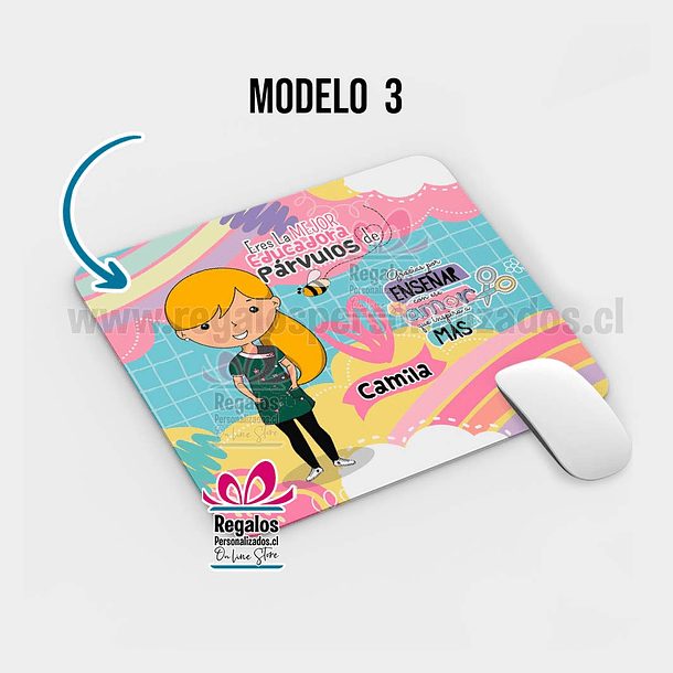 Mouse pad diseño Educadora de Párvulos 4