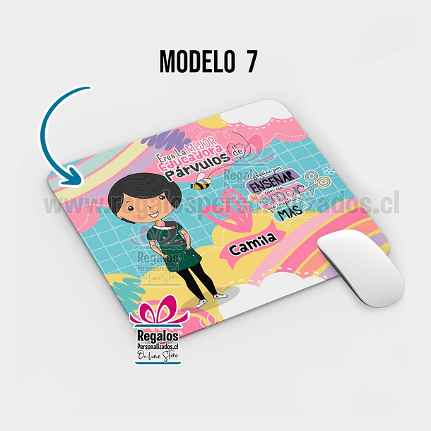 Mouse pad diseño Educadora de Párvulos 8