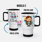 Mug térmico diseño Terapeuta Ocupacional mujer 3