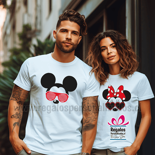 Polera parejas personalizadas