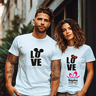 Polera parejas personalizadas 3