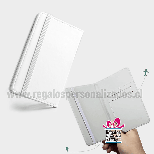 Funda porta documentos o pasaporte personalizado 5