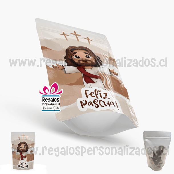 Bolsa dulcera diseño Pascua, compra minima 12 unidades 1