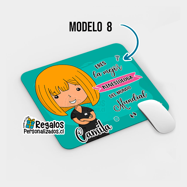 Mouse pad diseño Kinesióloga 9