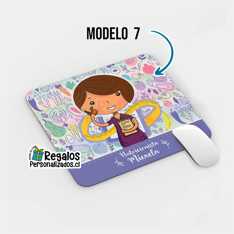 Mouse pad nutricionista 8