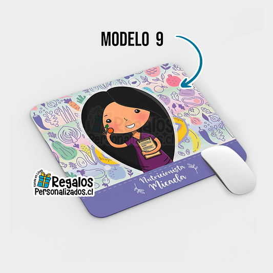 Mouse pad nutricionista 10