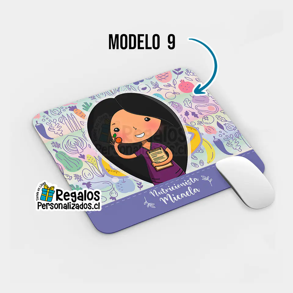 Mouse pad nutricionista 10