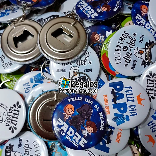 Chapita llavero destapador 58mm personalizado 2