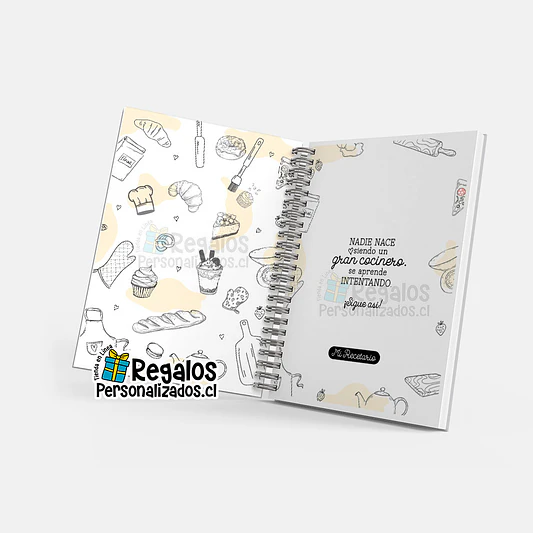 Recetario Chef mujer 2