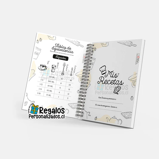 Recetario Chef mujer 3