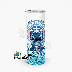 Vaso térmico Skinny diseño Starbuks Stitch