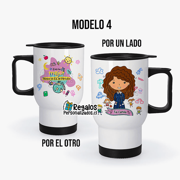 Mug térmico Técnico Ed. Párvulo III 5