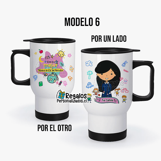 Mug térmico Técnico Ed. Párvulo 7