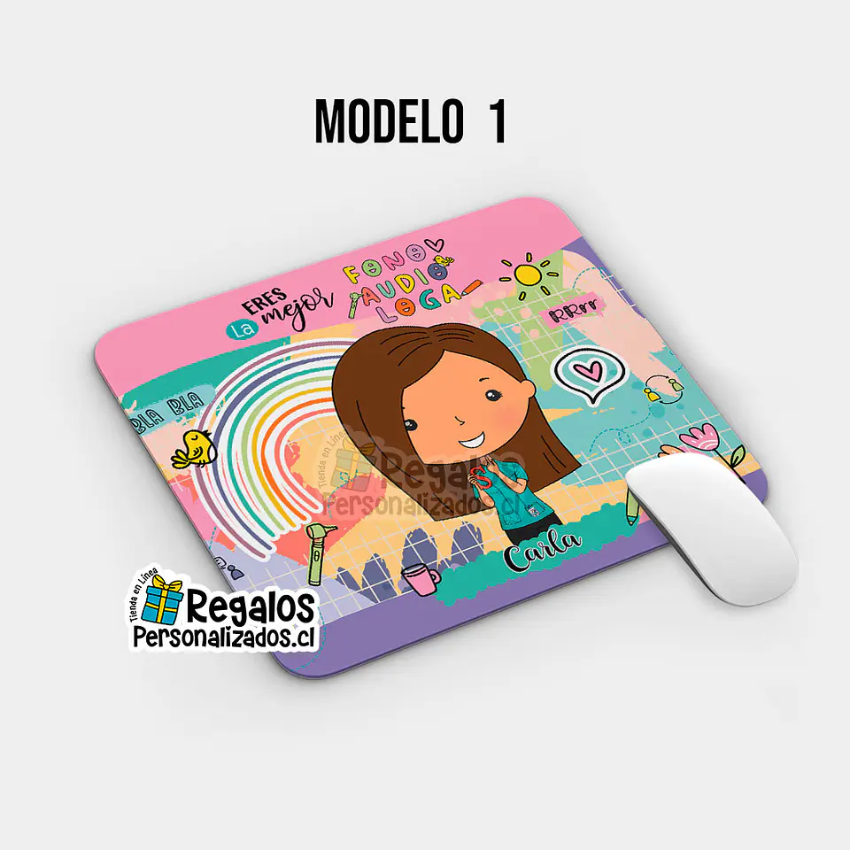 Mouse pad Fonoaudiologa 2