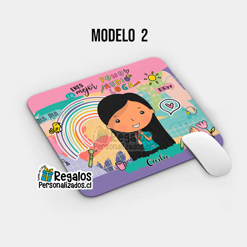 Mouse pad Fonoaudiologa 3