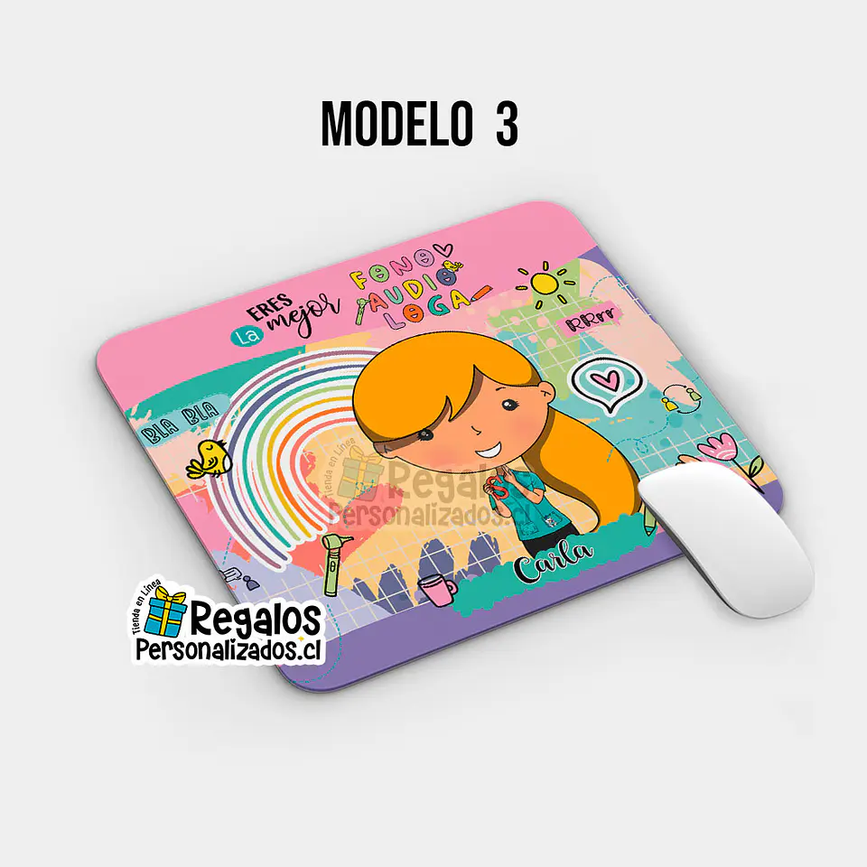 Mouse pad Fonoaudiologa 4