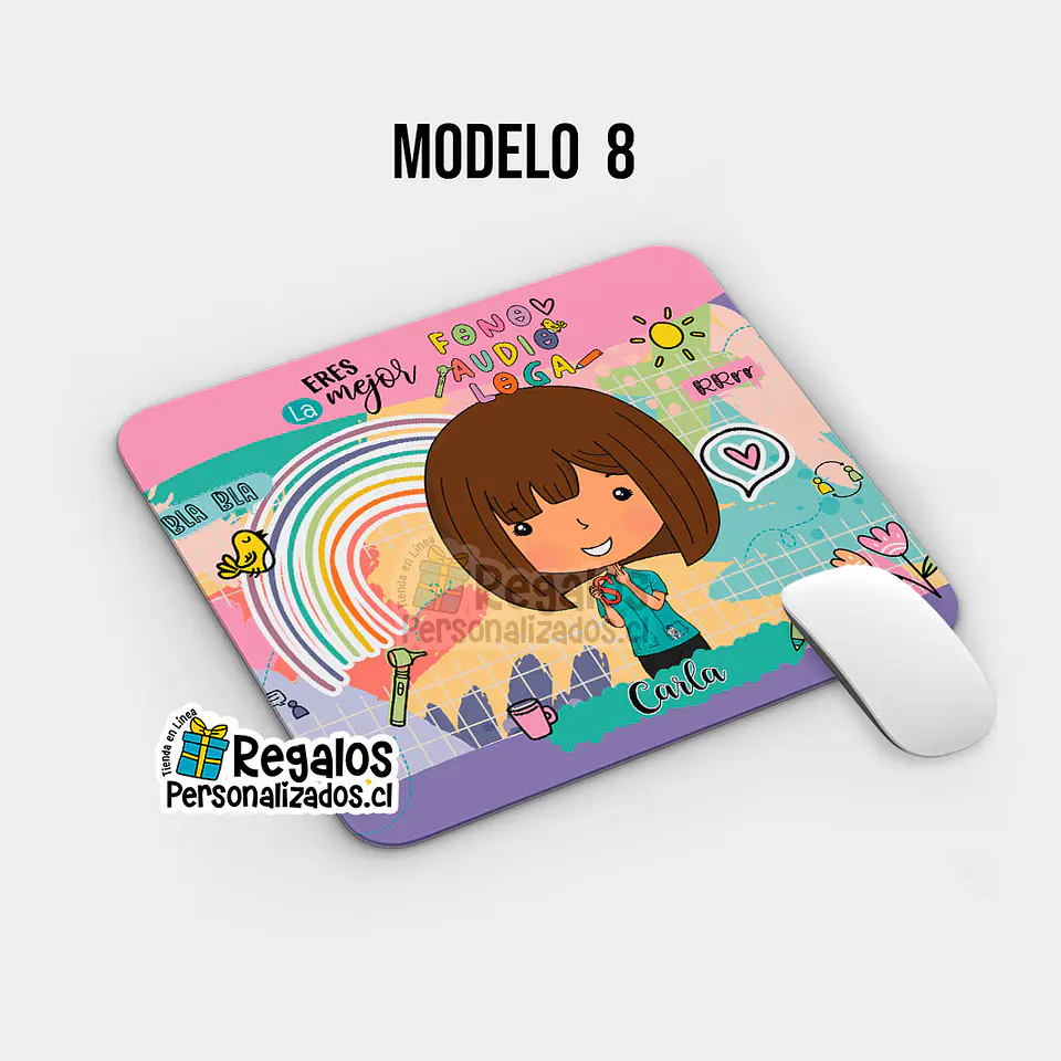 Mouse pad Fonoaudiologa 9
