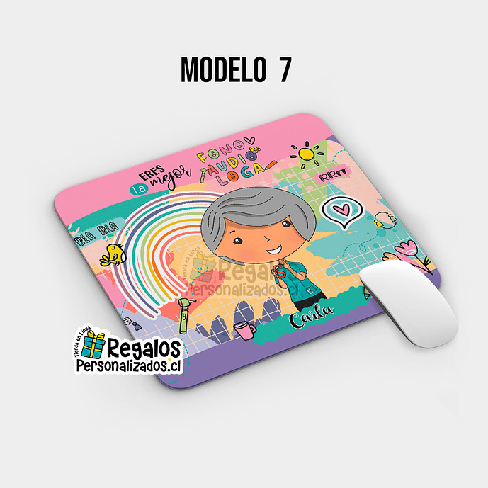 Mouse pad Fonoaudiologa 8
