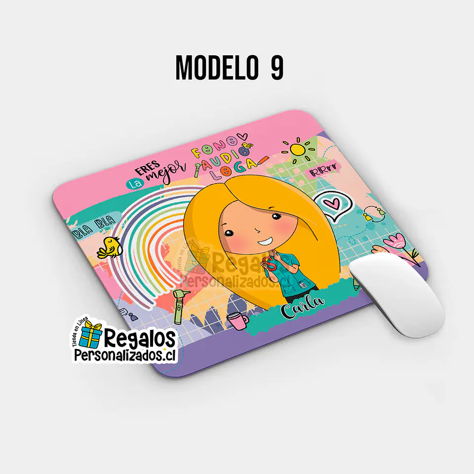 Mouse pad Fonoaudiologa 10
