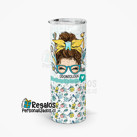 Vaso térmico skinny Odontóloga