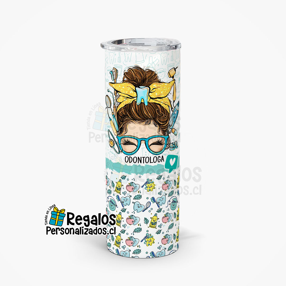 Vaso térmico skinny Odontóloga 1