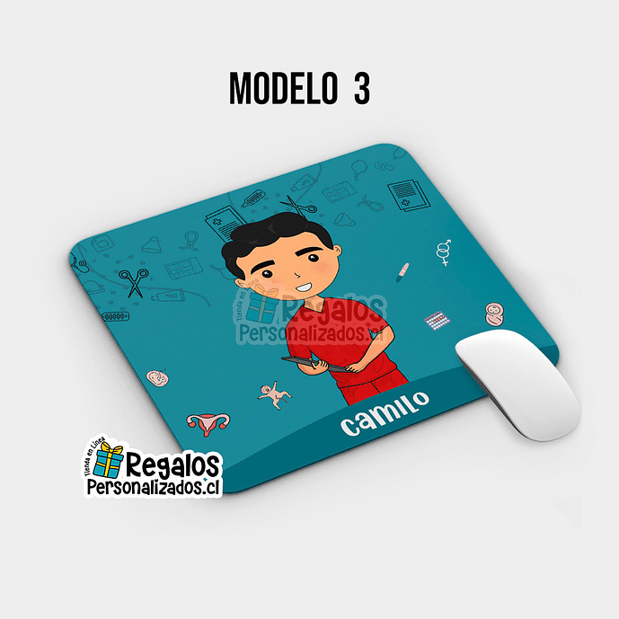 Mouse pad diseño matrón 4