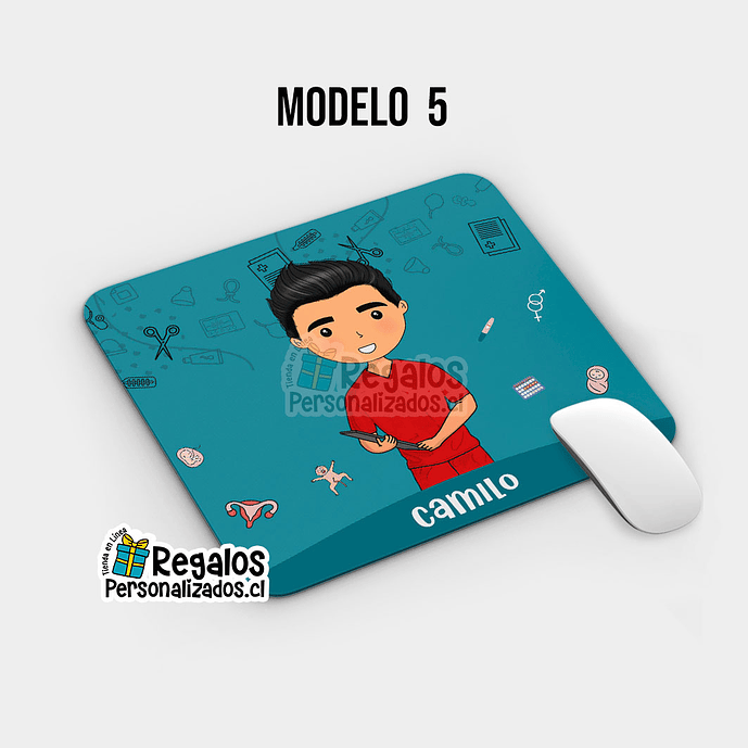 Mouse pad diseño matrón 6