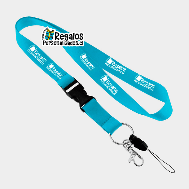 Lanyard gancho/cordón personalizado (compra mínima 50 unidades) 2