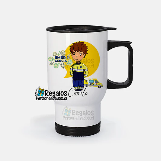Mug térmico diseño Samu varon 1