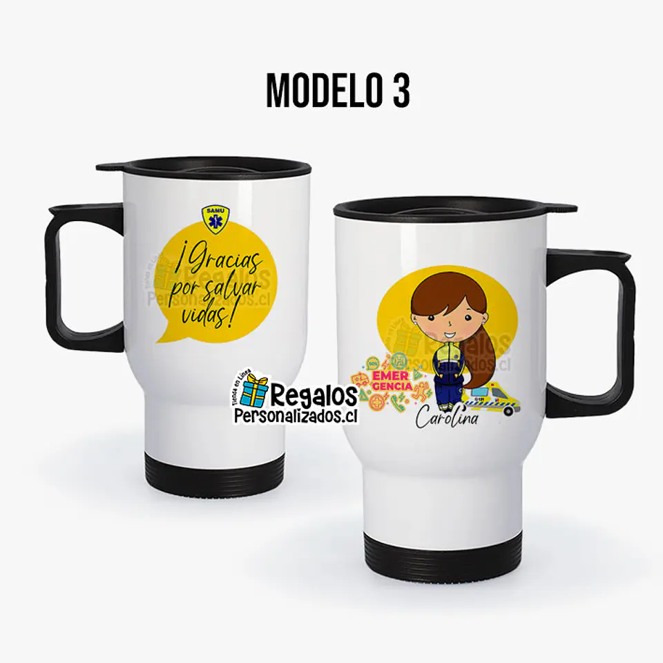 Mug térmico diseño Samu Mujer 4
