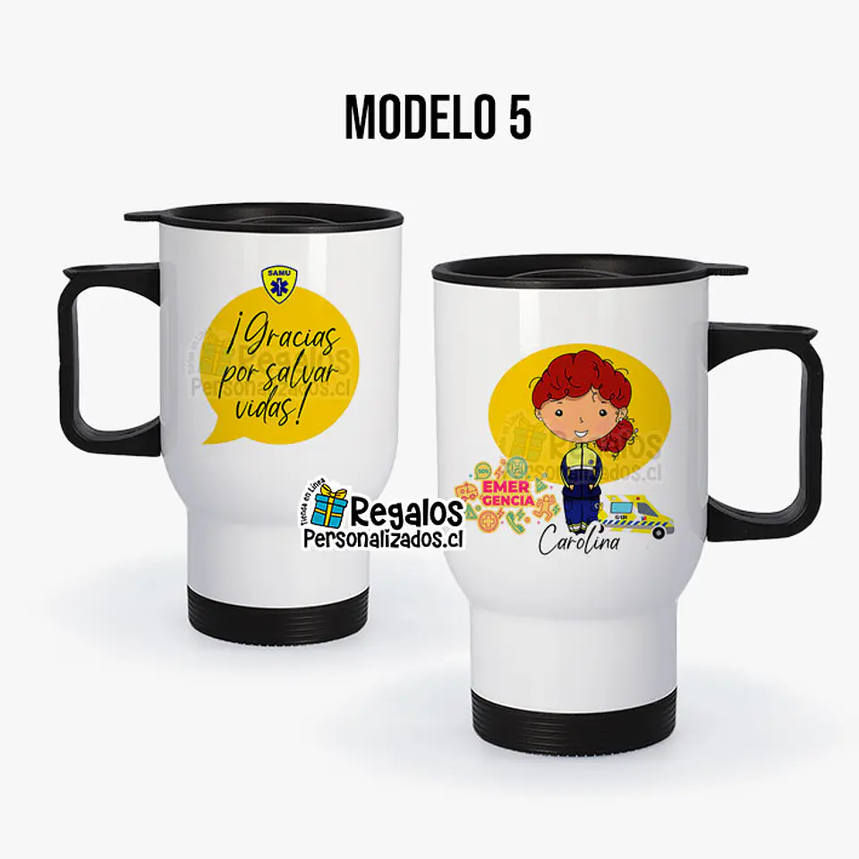Mug térmico diseño Samu Mujer 6