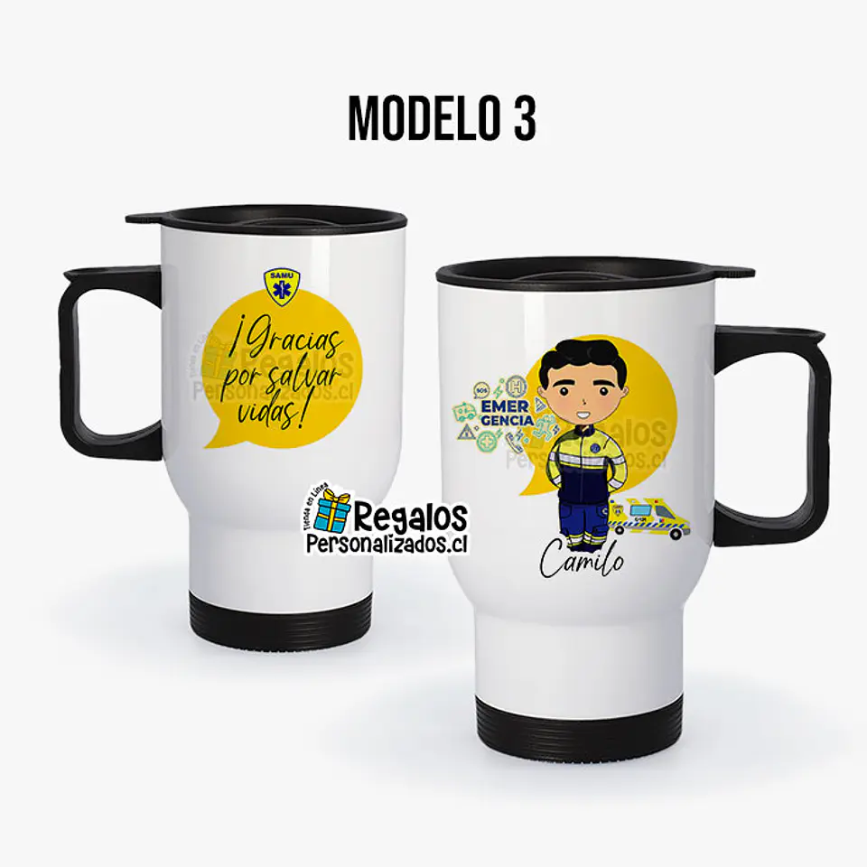 Mug térmico diseño Samu varon 4